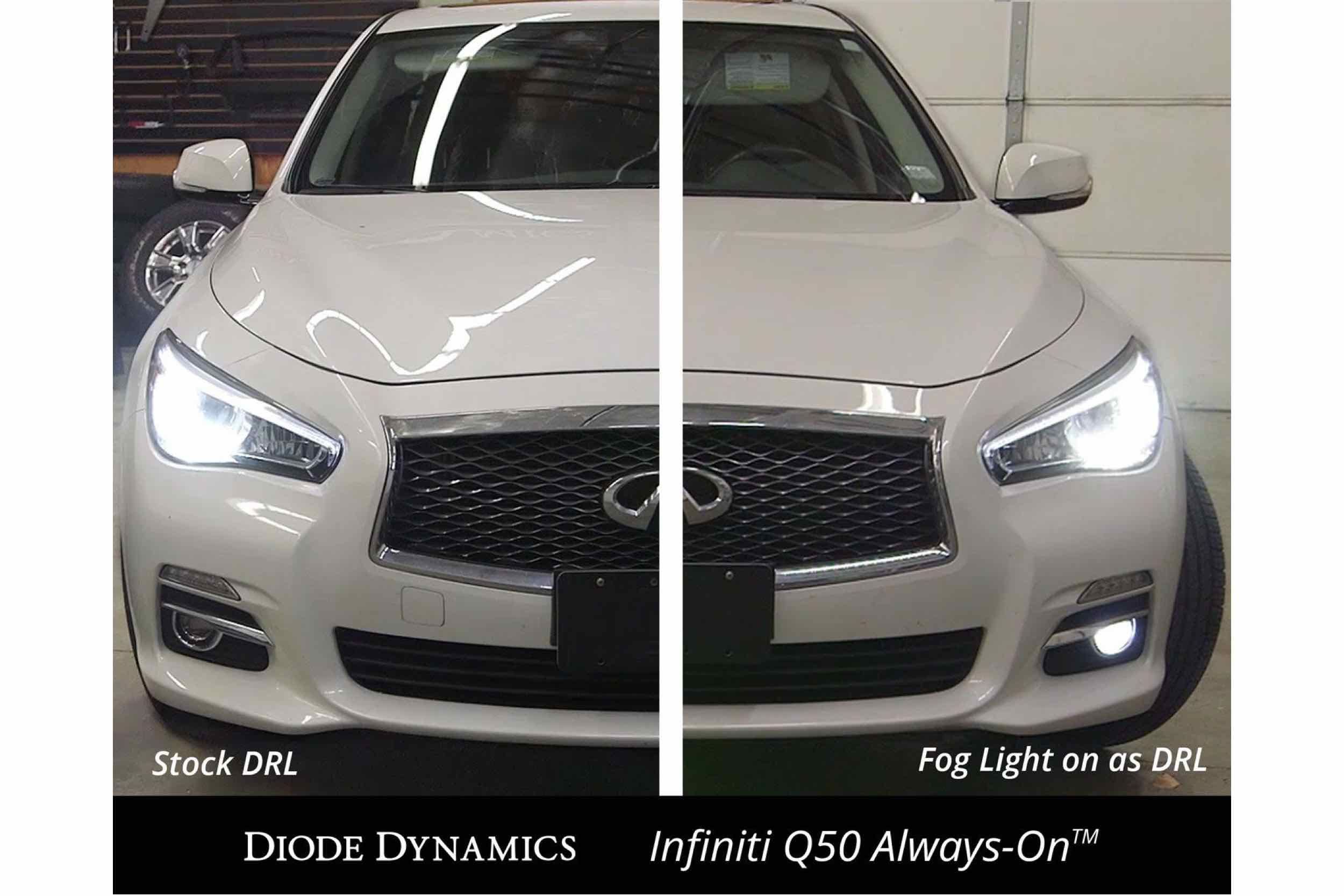 DRL Always On Conversion Infiniti Q50 Q70 DRL Mod TRS DD3037